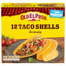 Old el paso taco shells x8 -156g