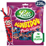 Lutti scoubidou fruits rouges 226g