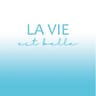 Mesa bella 20 serviettes 33x33 cm la vie est belle turquoise