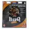 Addax kit bbq butane flexible 10 ans 1m50 + détendeur butage 1.3 kg h+clé