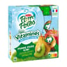 Pom'Potes compotes gourdes les vitaminés pomme poire kiwi vitamine C 4x90g