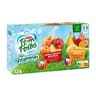 Pom'Potes compotes gourdes les vitaminés multivariétés vitamine A 12x90g