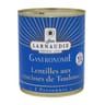 Jean larnaudie lentille aux saucisses de toulouse "gastronomie" boite 800g
