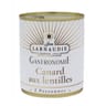 Jean larnaudie canard aux lentille gastronomie boite 840g
