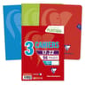 Clairefontaine Lot 3 piqûres 170x220 96p 5x5 mimesys