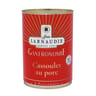 Jean larnaudie cassoulet au porc "gastronomie" france boite 1030g