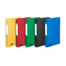 Boite oxford bicolor recyc+24x32 dos 35mm assorti