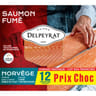 Delpeyrat le saumon fumé origine Norvège lot de 3 x 4 tranches 360g