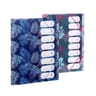 TRIEUR 8 COMPARTIMENTS A4 POLYPROPYLENE - TROPICAL NIGHT