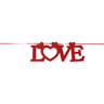 Guirlande love 180cm