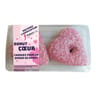 Donut coeur octobre rose x2