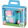 Set 2 pieces boite sandwich + gourde peppa pig