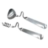 Set 2 cuilleres en inox chocolat et miel