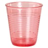 Verre en polystyrene 30 cl translucide pop rose