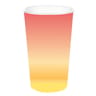 10 gobelets en carton 47cl sunrise