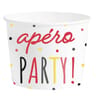 8 pots a snack 23cl apero party rouge