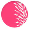 8 assiettes gamme air 018 cm feuille blanche fond fuchsia