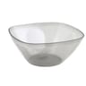 Saladier plastique 2l gris transparent