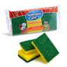 3 epoonges synthetiques fibre verte
