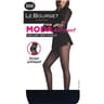 Collant fantaisie affinant 50D Adriana motif plumetis Moda Le Bourget 500 NOIR T1-2