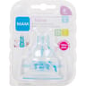 Mam tétine anatomique debit x rapide et liquide épais silicone x2