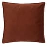 Coussin "lilou" 45x45cm terracotta