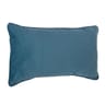 Coussin "lilou" 30x50cm bleu