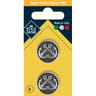 Boutons ancres argent 22mm x2 Style Couture