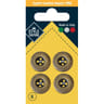 Boutons jeans or 18mm x4 Style Couture