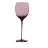 Set 4 verres a pied vin 36cl pourpre