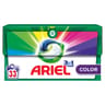 Ariel 3in1 pods lessive capsules liquides color x 33 doses 0.5697kg