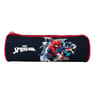 Trousse scolaire ronde spiderman bleu