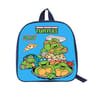 Sac à gouter maternelle tortue ninja bleu