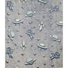 Plaid phosphorescent 130cm 160cm avec 2cm ourlet espace