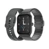 Echo montre connectée noire bracelet métal + bracelet gomme RAINBOWPROA