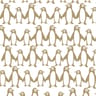 16 serviettes 25x25 cm 1 pli touche textile "peguy" gold