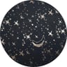 Set de table en feutrine 32cm clair de lune or brillant