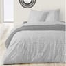 Parure housse de couette 200x200 + 2 taies 63x63 labyrinthe