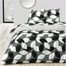 Parure housse de couette 200x200 + 2 taies 63x63 goutte
