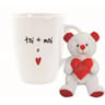 Mug bombe 33cl toi+moi +peluche decorative