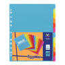 Viquel intercalaires 12 positions a4 maxi happy fluo