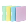 Classeur souple a4 maxi dos 4cm rainbow pastel