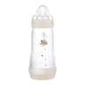 Mam biberon easy start anti-colique 320ml sable-tétine débit 3 x1