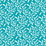 20 serviettes 33x33 cm berries blanc fond turquoise