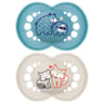 Mam sucette original nature 18+ mois silicone x2