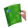 Cahier openflex agrafe 210x297 96pages optik p.seyes vert