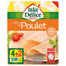 Isla Délice delice de poulet et de dinde 4 tranches +2 offertes 240g