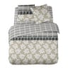 Parure housse de couette 200x200 + 2 taies 63x63 mini maxi