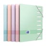 Trieur agrafe oxford color life a4 8pages pastel