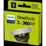 Philips qp430/50 one blade 360 blades blister x3